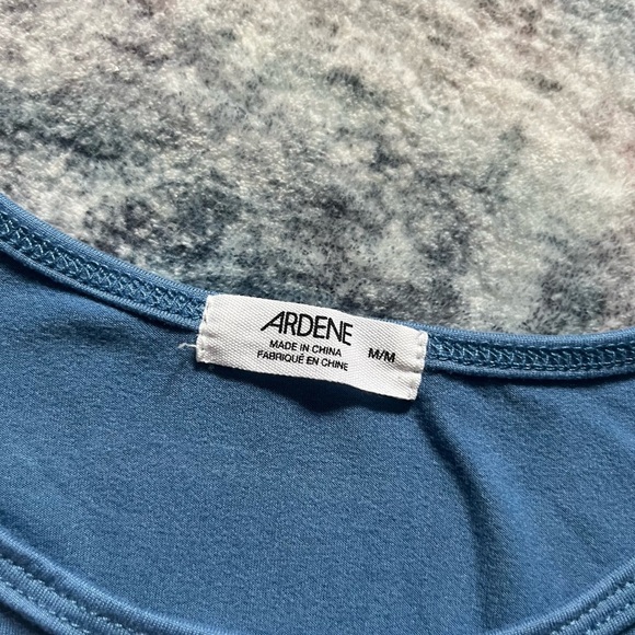 Blue Daisy Embroidered Women's Top - Picture 4 of 6